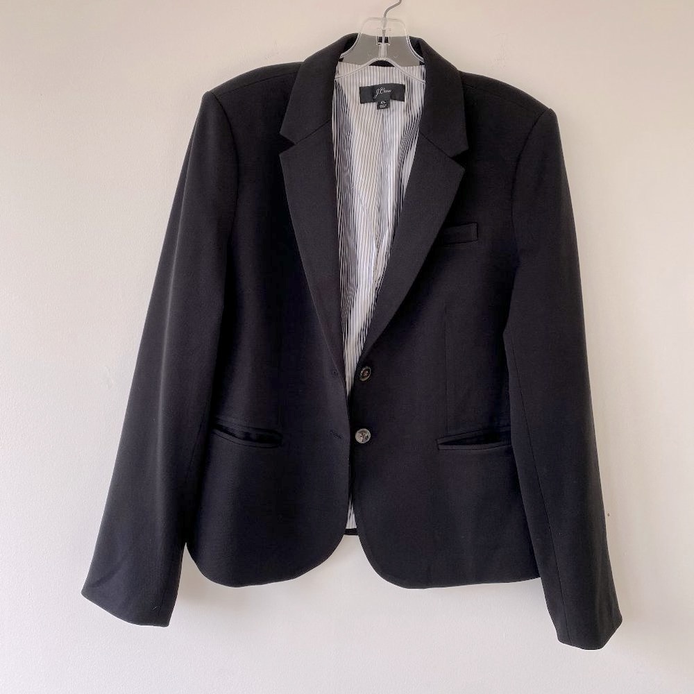 Black J.Crew Blazer Size XL